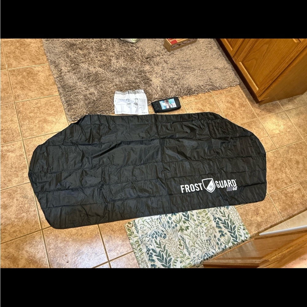 FrostGuard Black Windshield Cover new